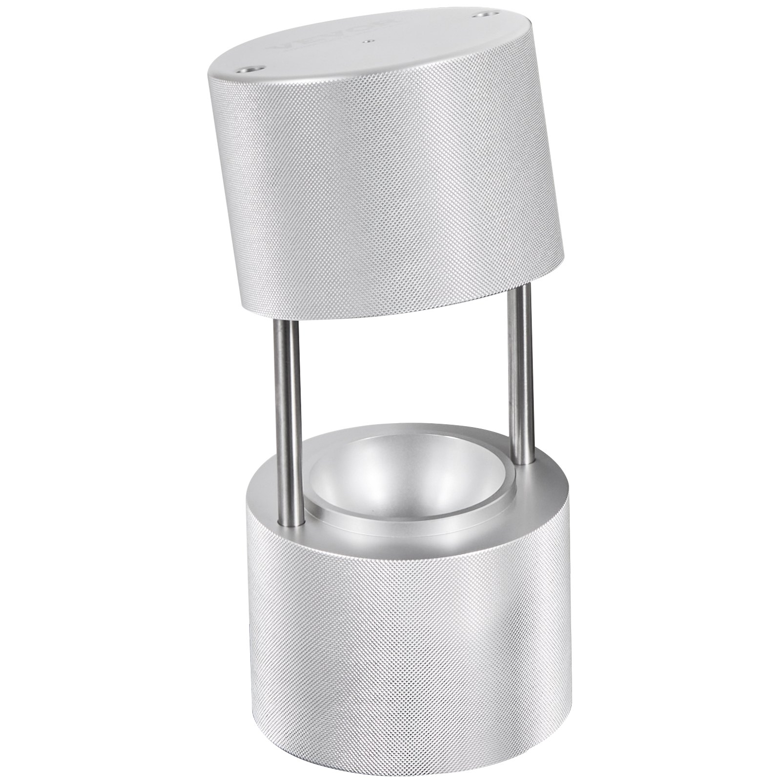 VEVOR ijsblokjesmachine ijsblokjesvormenset 60 mm, ijsblokjesvorm ijsbalvorm met lekbak & ijstang & glas, duurzame ijsblokjesvormen ijsblokjescontainer zilver whisky, Americano