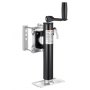 VEVOR Trailer Jack, 907 kg dynamisch draagvermogen, robuuste draaibare krikstandaard, 265-515 mm krikstandaard met handgreep voor caravantrailers, paardentrailers, aanhangwagens en jachttrailers