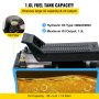 VEVOR Air Hydraulic Pump Power Pack Unit 10,000 PSI 103 In 3Cap Heavy-duty All Metal Construction Air Hydraulic Foot Pump