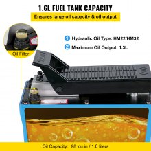 Luchthydraulische pomp Power Pack-eenheid 10.000 PSI 103 in 3Cap
