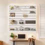 VEVOR Gereedschapswand 1220x1220x18 mm, MDF Garage Slatwall, Witte Wandorganizer, 11,3 kg Draagvermogen Slatwall Paneel met Koppelingsstructuur & DIY Zagen, Geschikt voor Opslag & Presentatie