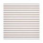 VEVOR Gereedschapswand 1220x1220x18 mm, MDF Garage Slatwall, Witte Wandorganizer, 11,3 kg Draagvermogen Slatwall Paneel met Koppelingsstructuur & DIY Zagen, Geschikt voor Opslag & Presentatie