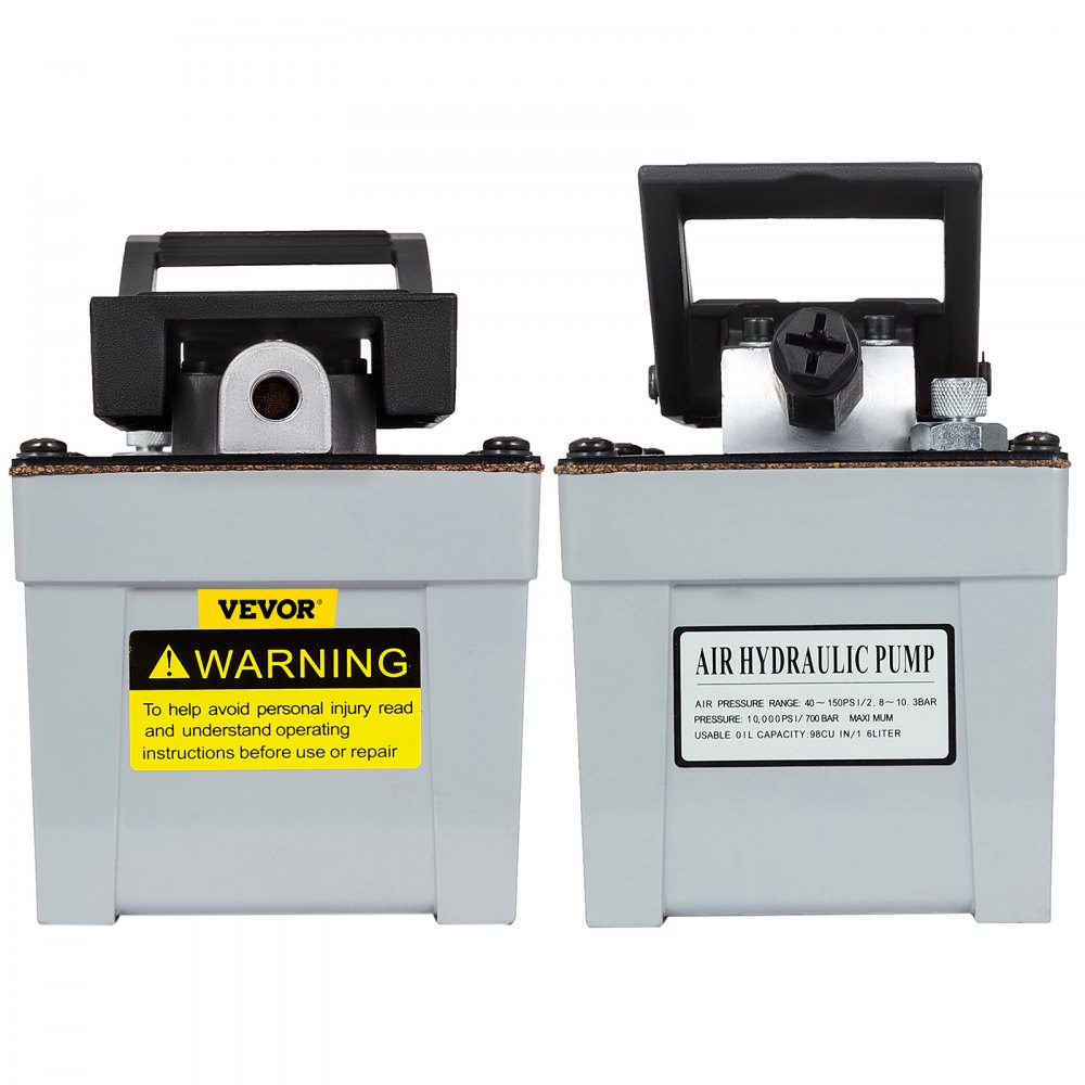 VEVOR Hydraulische voetpomp 2510A Luchtbediende hydraulische pedaalpomp 6,2 kg