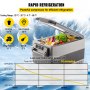 VEVOR Car Refrigerator 55L Compressor Portable Small Refrigerator Car Refrigerator Freezer Vehicle Car Truck RV Boat Mini Electric Cooler for Driving Travel Fishing Outdoor and Home Use