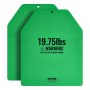 VEVOR Weight Vest Plates, 19.75 LB Pairs, Premium Steel Weighted plates, Contoured Ergonomic Fit – WODs, Additional Weight for Weight Vests, for Strength Training, Running, Fitness, Heavy Workouts