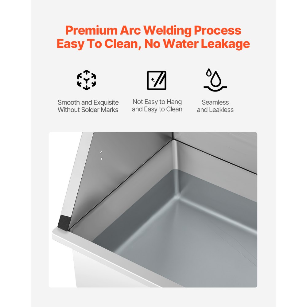 VEVOR RVS Hondenwasstation, 870x490x1225mm Hondenverzorgingsbak met kraan, douchekop, zeephouder en speelballen, Hondenbad voor meerdere huisdieren, Wasbak voor thuis