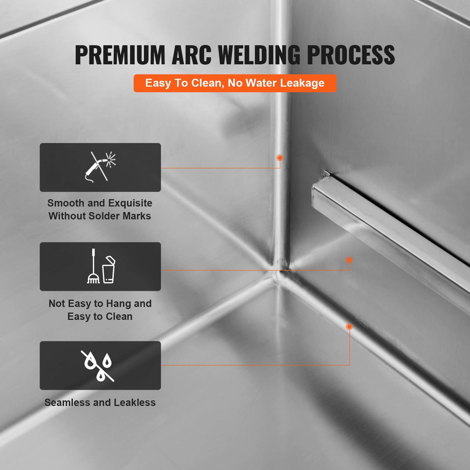 VEVOR Professionele Hondenverzorgingsbak 86cm Roestvrijstalen Huisdierbad Hondenwasstation max. 100kg Hondenverzorgingsdouche Hondenwasstation Hondenverzorgingsbak met linkerdeur Hondendouche Wasbak