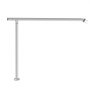 VEVOR Handrails for Outdoor Steps, 39.4in / 100cm Deck Railing Kit Wall Floor Mounted, Railings for Outside Steps with Installation Kit, Hand Rails for Seniors,Porch Railing & Deck Rail Kit, Silver