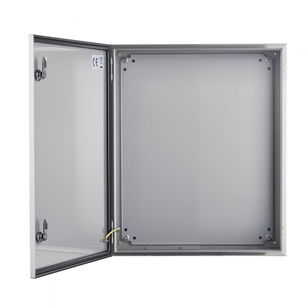 VEVOR 24" x 20" x 8" Stainless Steel Electrical Enclosure IP66 Wall Mount Box