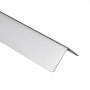 VEVOR Muurhoekbeschermers, 50 x 50 x 1217 mm, 10-pack hoekprofiel, hoekbeschermers van roestvrij staal, muurbeschermer, met 3M-plakband, hoek van 90 graden, ideaal voor thuis, op kantoor en in openbare ruimtes