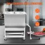 VEVOR manual meat mixer: full stainless steel, rust-resistant, corrosion-resistant, easy to clean.