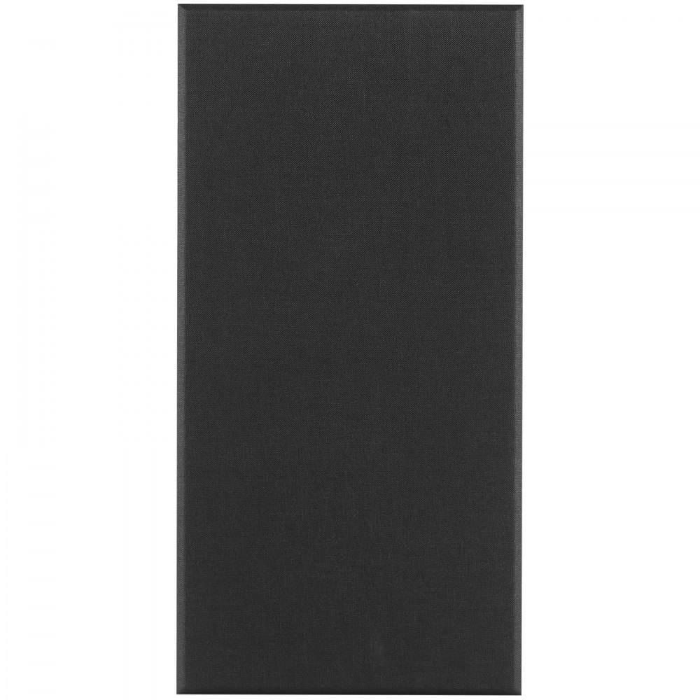 VEVOR akoestische panelen, 4-pack, 600x300x50 mm, geluidsabsorberende panelen van glasvezel, zelfklevend, akoestische wandpanelen, voor studio's, kantoren, thuisbioscopen en vergaderruimtes, zwart