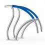 VEVOR Pool Handrail, 2 PCS 30x30 in Pool Railing, Stainless Steel with Base Plate for Indoor/Outdoor Pools,Swimming Pool Safety Railing for Decks,Rust-Proof Grab Bar w/ Grip Cover&Accessories for Spas