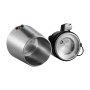 VEVOR Water Distiller Distiller, 4 L Purified Water Cleaner Filter, 750 W Distilled Water Maker, Stainless Steel Interior Distiller Water Silver Household 1 L Water per Hour.