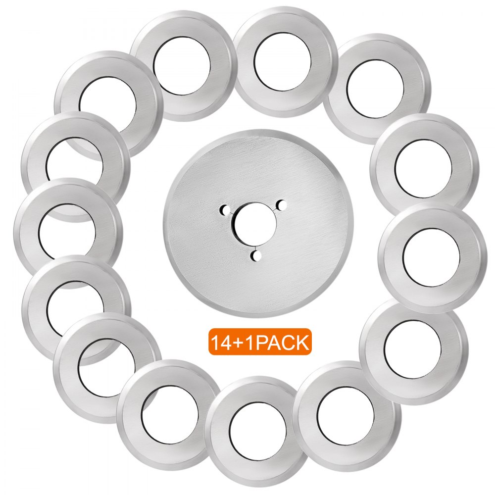 Vevor Reservemessenset Van Stripmachine Messenset Draadstripper 14 + 1 Pakken