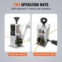 VEVOR Kabelstripmachine 1,5-30 mm Kabelstripmachine Handmatig of boormachine Kabelstripmachine 130 x 130 x 300 mm Ideaal voor het strippen van gecoate monofilament meeraderige draden