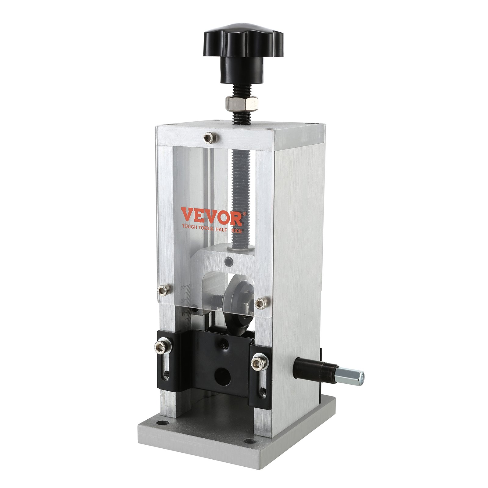 VEVOR Kabelstripmachine 1,5-30 mm Kabelstripmachine Handmatig of boormachine Kabelstripmachine 130 x 130 x 300 mm Ideaal voor het strippen van gecoate monofilament meeraderige draden