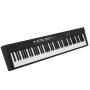 VEVOR Digitale Piano 88 toetsen, semi-gewogen, elektrisch keyboard, geschikt voor beginners en gevorderden, 128 klanken en ritmes, HiFi stereoluidsprekers, pedaal, lessenaar, USB/MIDI