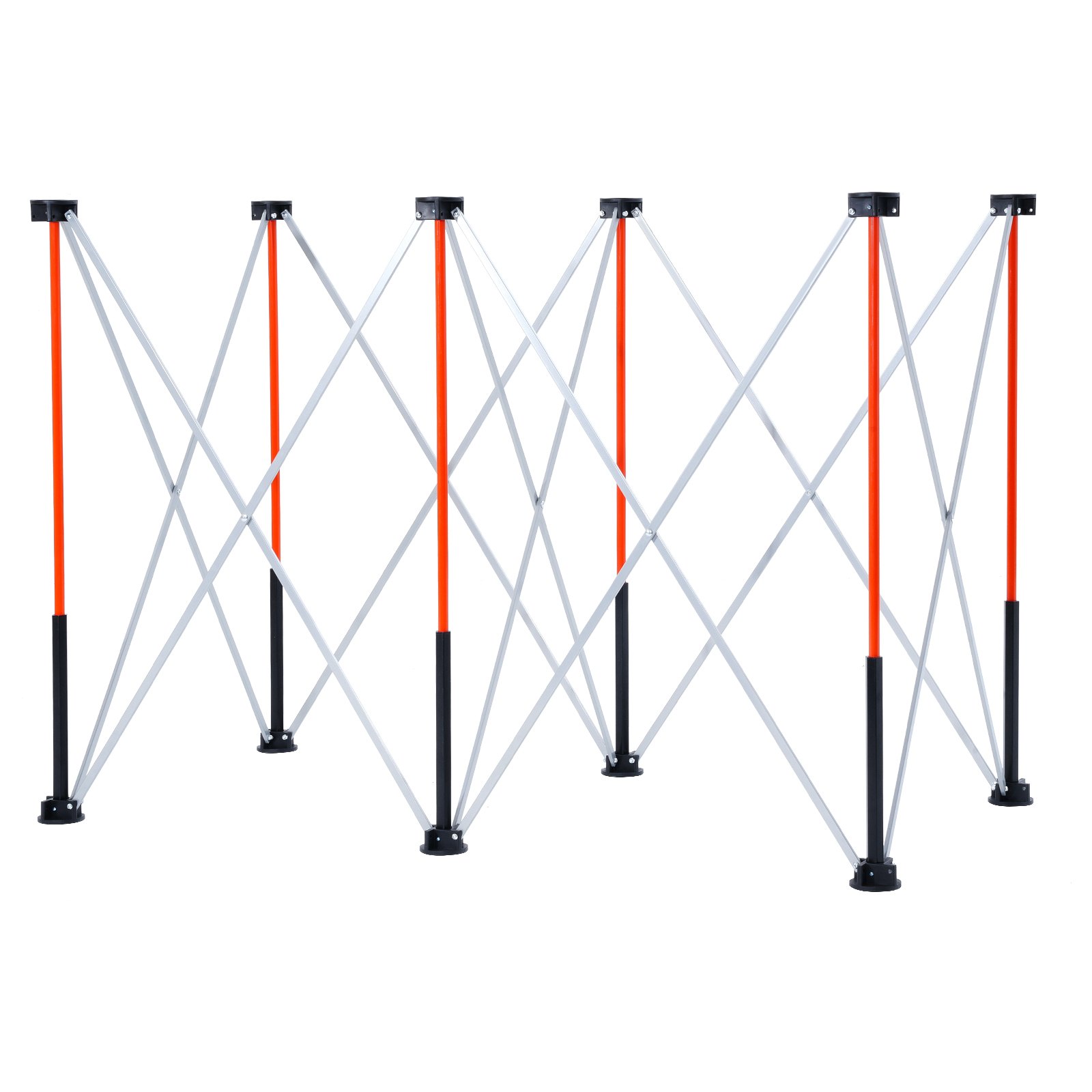 VEVOR Portable Folding Workstand, 1267 x 665 mm Collapsible Workbench, 1135 kg Weight Capacity, No Assembly Foldable Work Stand with Storage Bag, Table Top NOT Included, for Garage Workshop Outdoor