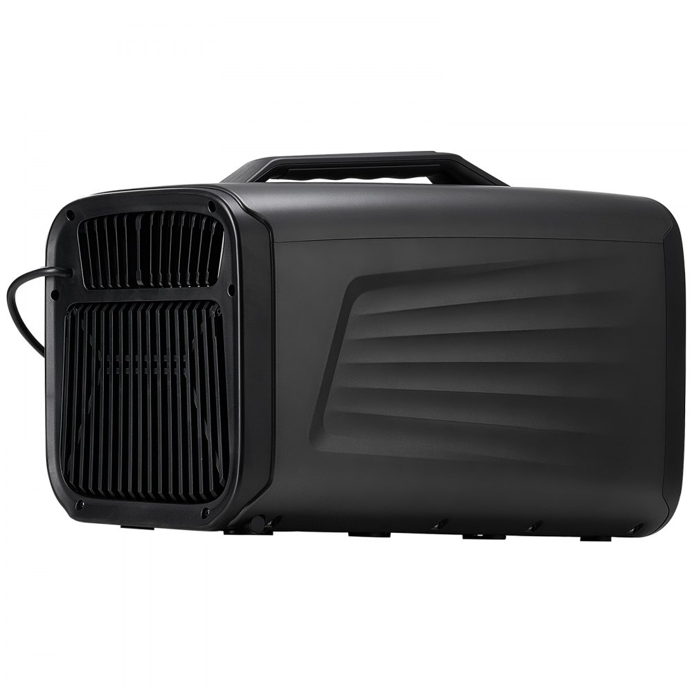 VEVOR draagbare airconditioner, 4000 BTU, 3-snelheden airconditioner met 24-uurs timer, koeler, instelbaar van 16-30 °C, AC/DC-compatibel, gebruik op de camping, in de camper of thuis, 540 x 300 x 350 mm