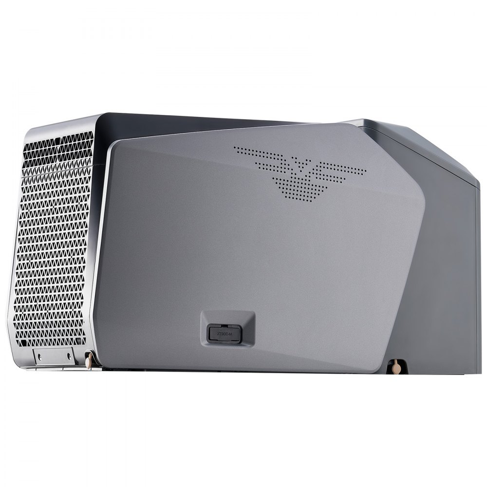 VEVOR draagbare airconditioner, 5000 BTU, 3-snelheden airconditioner met 24-uurs timer, koeler, instelbaar van 16-32 °C, AC/DC compatibel, gebruik op de camping, in de camper of thuis, grijs, 320 x 580 x 346 mm