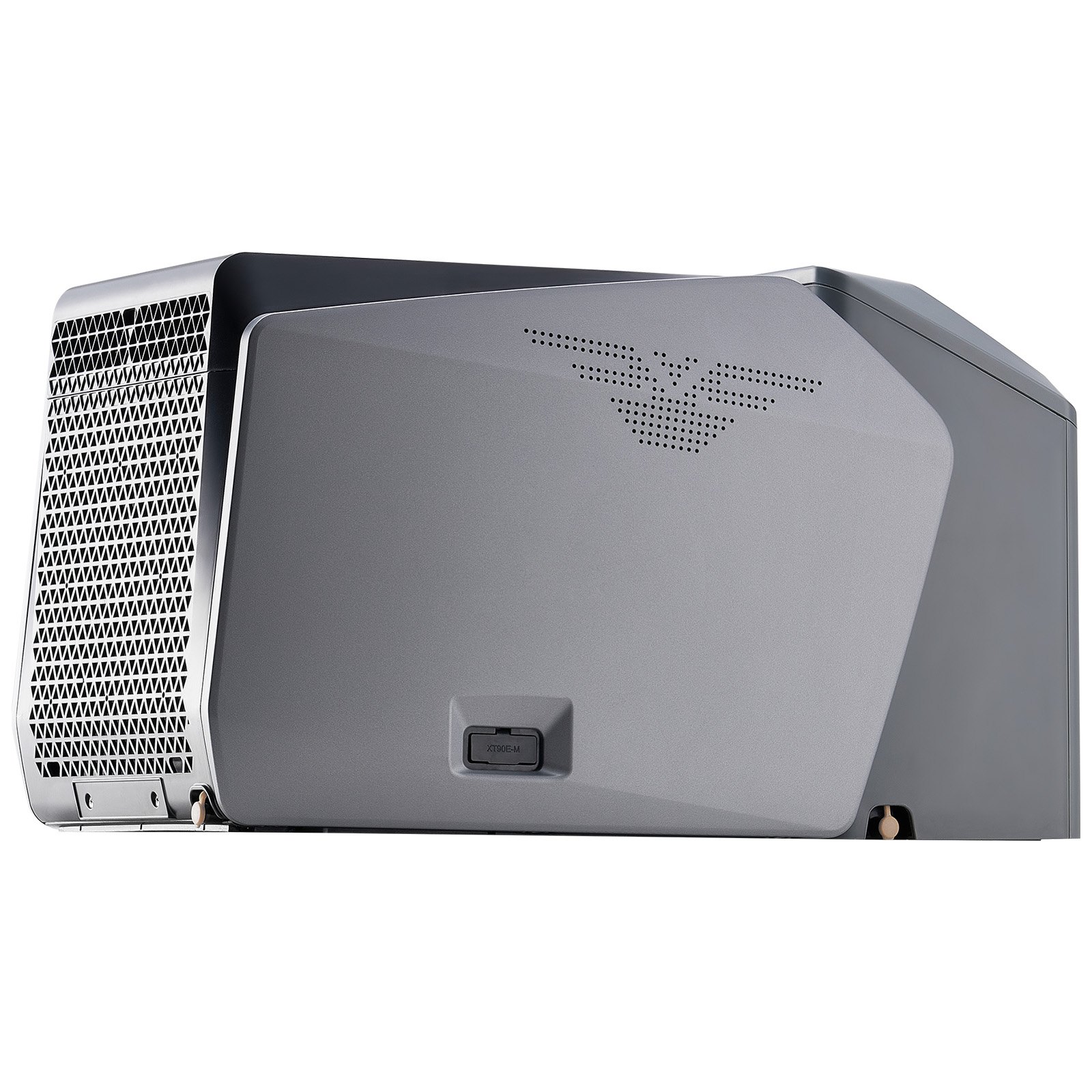 VEVOR draagbare airconditioner, 5000 BTU, 3-snelheden airconditioner met 24-uurs timer, koeler, instelbaar van 16-32 °C, AC/DC compatibel, gebruik op de camping, in de camper of thuis, grijs, 320 x 580 x 346 mm