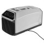 VEVOR Mobiele Airconditioner 440W, 3340 BTU Draagbare Airconditioner, Mobiele Airconditioner met Afvoerslang, Afstandsbediening, 24-uurs Timer, Camping Airconditioner met 150m³/u Luchtstroom voor Campers, Tenten, Vrachtwagens, Donkergrijs