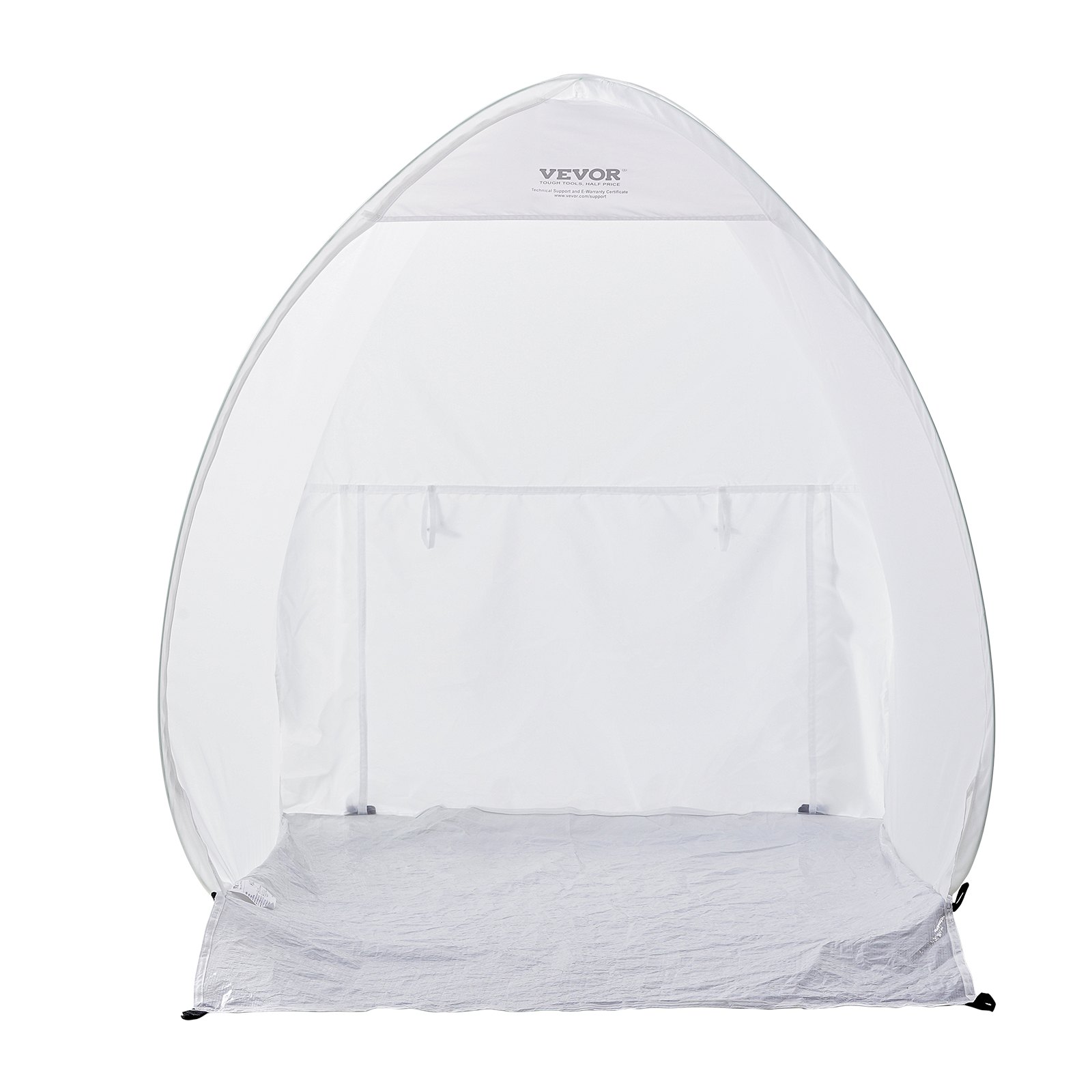 VEVOR Spuitverf Tent, 40 x 35 x 40 inch, Draagbare Pop-Up Spuitverf Tent met Ingebouwde Vloer, Afzuigkap en Opbergtas, Opvouwbare Spuitcabine voor Meubels, DIY Hobby Gereedschap Verfstation