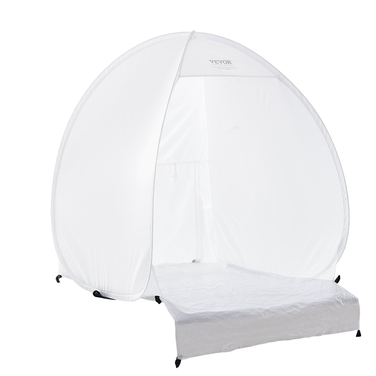 VEVOR Spuitverf Tent, 40 x 35 x 40 inch, Draagbare Pop-Up Spuitverf Tent met Ingebouwde Vloer, Afzuigkap en Opbergtas, Opvouwbare Spuitcabine voor Meubels, DIY Hobby Gereedschap Verfstation