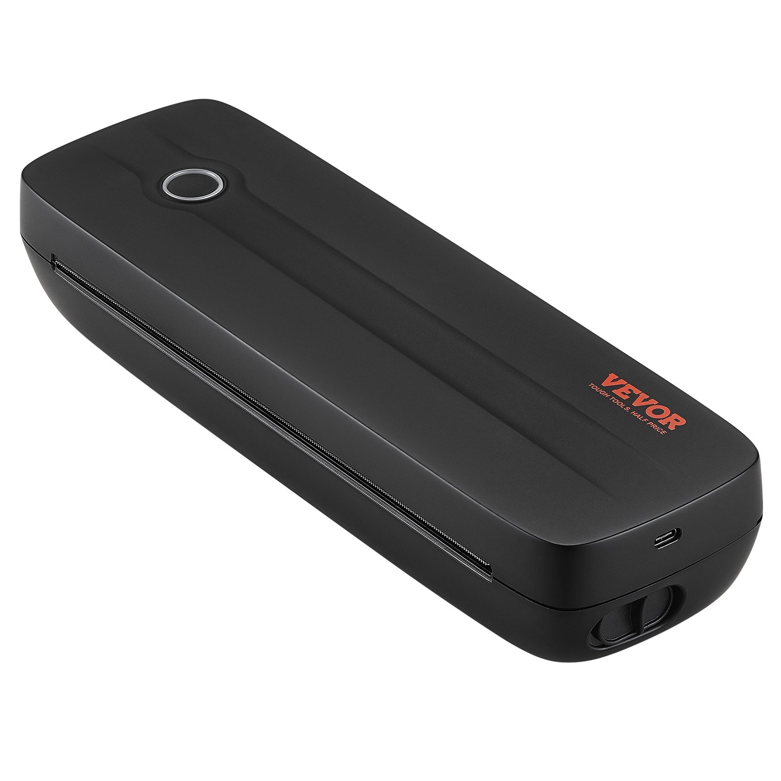 VEVOR Portable Thermal Printer - 2600mAh Battery, 300 DPI, Bluetooth Inkless Mobile Printer for A4, A5 & 8.5" x 11" Thermal Paper, Compatible with iOS, Android & Laptop, for Travel, Office & Home Use