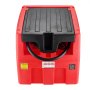 VEVOR Portable Diesel & Gasoline Tank, 48 Gallon, 10.6GPM Flow Rate, Diesel Fuel Tank with 12V Electric Transfer Pump, 13.1ft Hose, Auto Fueling Nozzle, Transfer Tank for Easy Fuel Transportation, Red