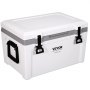 VEVOR Passieve Koelbox 57,26 L, Geïsoleerde Koelbox Camping Thermobox 45-50 Blikjes, Campingbox Koelkast met Mand, Geïsoleerde Koelbox Draagbaar, Koelbox Multifunctionele Koelbox