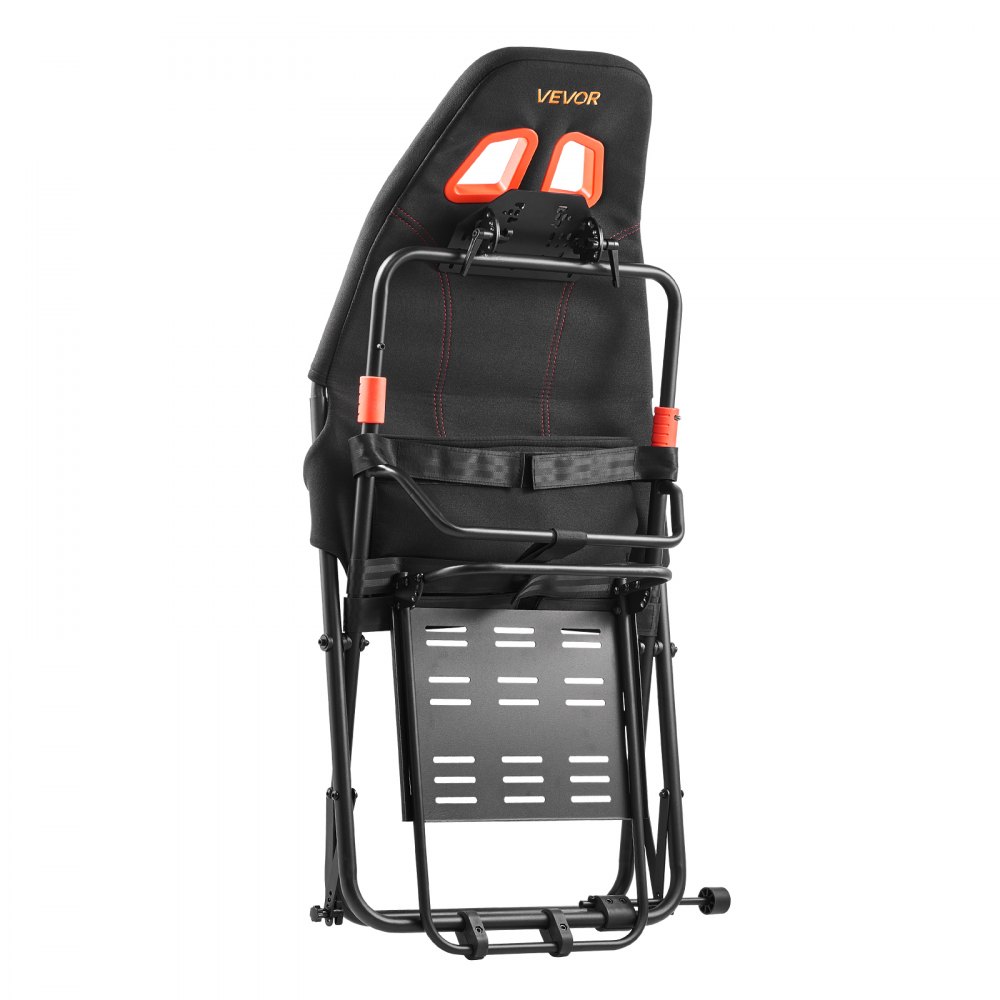 VEVOR Stuurwielstandaard, opvouwbare en verstelbare cockpit voor racesimulator, 620 mm breed, compatibel met Logitech G923/G920/G29, Thrustmaster T248P, Fanatec, Hori, Mad Catz, zwart