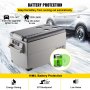 VEVOR Auto Koelkast Compressor, 45 W Auto Koelkast Mini, 35 L Mini Koelkast, met Batterij Beschermingssysteem en Efficiënte Koeling, veel Geschikt voor veel Plaatsen, Boot, Vrachtwagen, Auto enzovoort