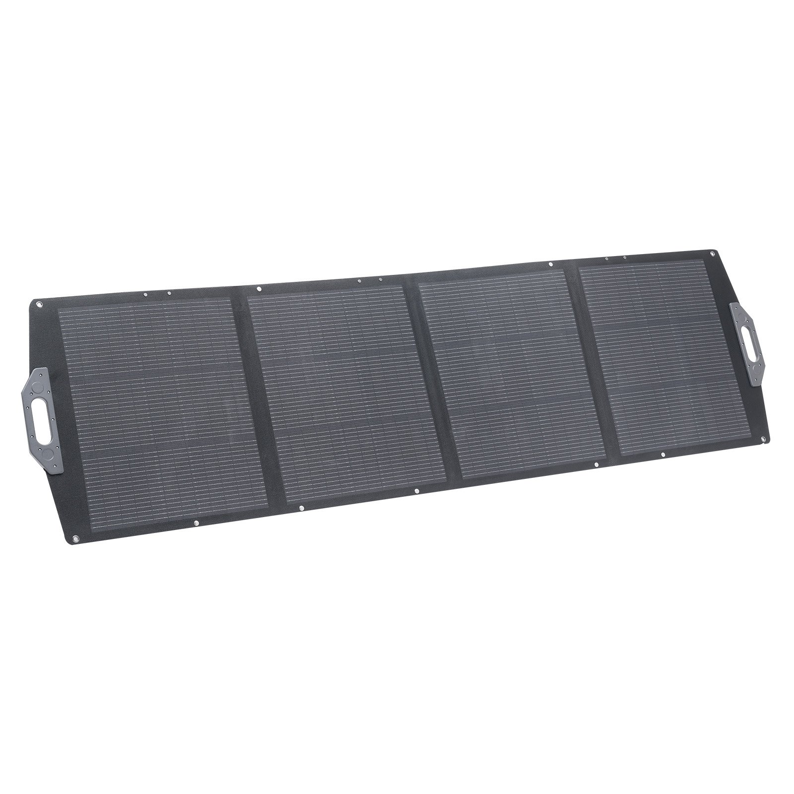 VEVOR 200W opvouwbaar zonnepaneel, draagbare zonnemodule met 24% rendement, IP67 waterdichte monokristallijne zonnecellen, mobiele zonneoplader met USB-A, Type-C en DC-poort voor kamperen en noodgevallen buitenshuis.