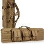 VEVOR Rifle Bag Pack of 2 Gun Bag, 914.4 mm Portable Long Gun Case 2 Rifles & 2 Pistols, Hunting Rifle Bag Brown, Gun Bag Waterproof Rifle Case Gun Bag incl. Molle System