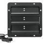 VEVOR 254 mm afzuigventilator, temperatuur-vochtigheidsregeling, EC-motor, 843 CFM, wandventilator met snelheidsregeling, ventilatie en koeling voor kassen, garages, schuren
