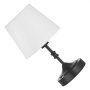 VEVOR Cordless Table Lamp, 5200mAh Built-in Rechargeable Battery Small Desk Lamp, 3-Level Brightness, Fabric Shade, 2700-3000K Color Temperature, Table Light for Restaurant, Bedroom, Bars, Black
