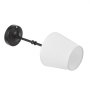 VEVOR draadloze tafellamp (2-pack) met stoffen kap en ingebouwde oplaadbare batterij van 5200 mAh, bureaulamp, dimbaar (3 standen), tafellamp voor slaapkamer, nachtkastje, zwart