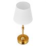 VEVOR Cordless Table Lamp, 2 Pack, 5200mAh Built-in Rechargeable Battery Desk Lamp, 3-Level Brightness, Fabric Shade, 2700-3000K Color Temperature, Table Light for Restaurant, Bedroom, Bars, Gold