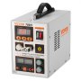 VEVOR draadloze puntlasmachine, 788H pulspuntlasmachine en batterijlader, draagbare krachtige draadloze lasmachine met 2 lasmodi en LED-verlichting voor 0,15 mm puur nikkel, 18650 14500 batterij