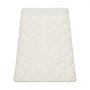 VEVOR Japanse futonmatras (2032 x 991 x 63,5 mm), opvouwbare tatami (eenpersoonsbedformaat), vloermatras met opbergtas en bevestigingsmateriaal, 9-laags slaapmat voor meditatie en yoga, wit