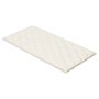 VEVOR Japanse futonmatras (2032 x 991 x 63,5 mm), opvouwbare tatami (eenpersoonsbedformaat), vloermatras met opbergtas en bevestigingsmateriaal, 9-laags slaapmat voor meditatie en yoga, wit