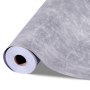 VEVOR Zelfklevend Behang, 45 cm x 15 m, Muurbehang, Zelfklevende Folie in Industriële Stijl, Meubelfolie, Meubelsticker, Decoratieve Behangrol voor Slaapkamer, Keuken, Kantoor, Badkamer, Donkergrijs