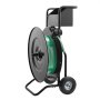 VEVOR Banding Strapping Cart, Fit for PET / PP / Steel Strapping Coils with 20.3/40.6 cm Core Size, Heavy Duty Strapping Dispenser Equipped with Upgrade Drum Brake, Built-in Spacious Tray for Tools