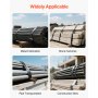 VEVOR staalband, 19 mm x 55 mm x 500 m, verpakkingsstaalband, metalen bandrol, staalband, 770 kg breeksterkte, staalband, zware bandrol voor palletverpakking
