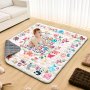 VEVOR Baby Play Mat, 59"x71" Baby Crawling Mat, Non-Slip One-Piece Thickened Soft Baby Playmat, Foldable Rollable Floor Mat, Waterproof Activity Playmats for Babies,Toddlers, Infants, Machine Washable