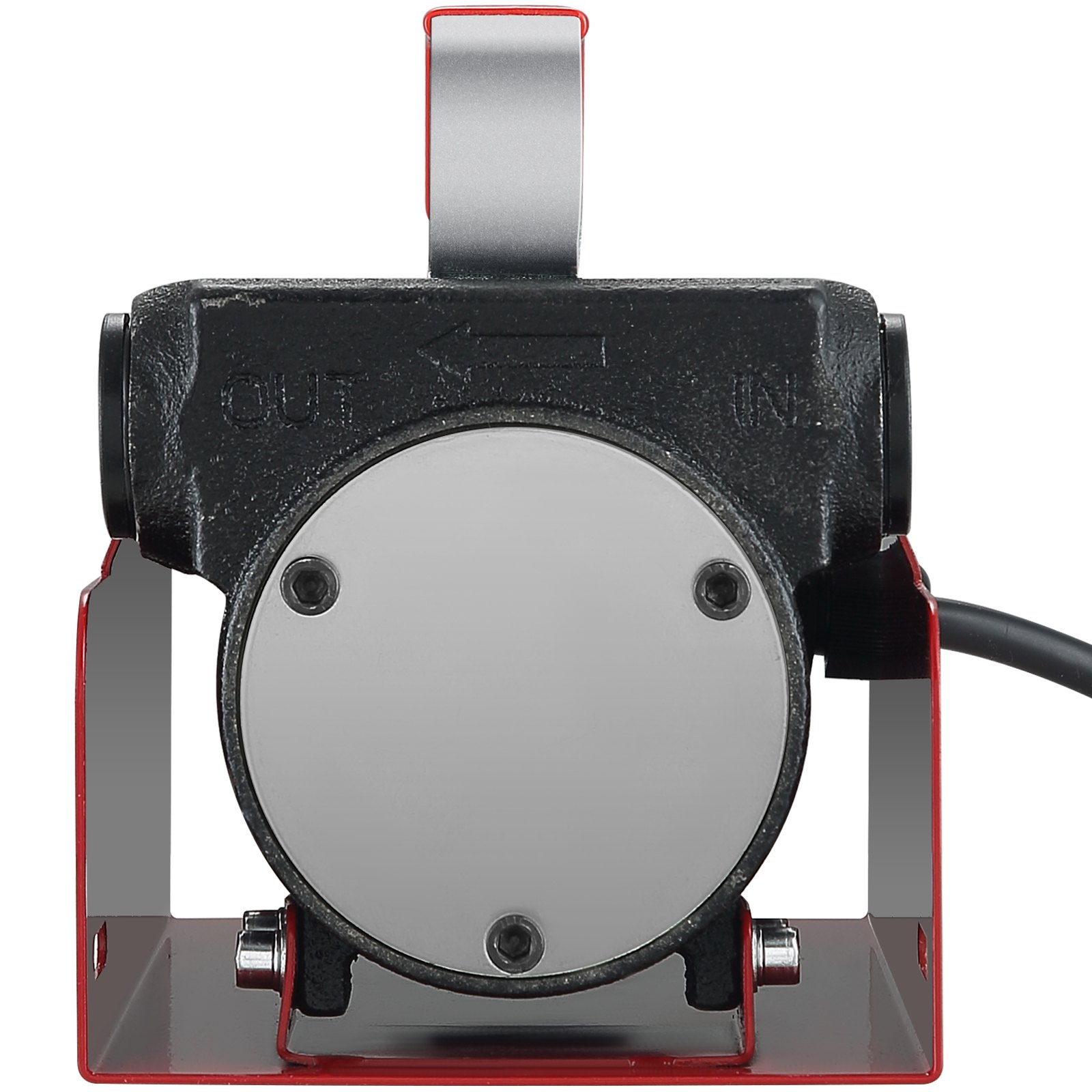 VEVOR dieselpomp, 155 W brandstofpomp, zuigpomp, 1/4 HP stookoliepomp, 12 V, 8 m opvoerhoogte, 3 m aanzuighoogte, zelfaanzuigend, automatisch doseermondstuk, 4 m uitlaatslang voor diesel, kerosine en transformatorolie.