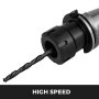 VEVOR 5-delige spantangset, CAT40 ER32 spantanghouder, voor CNC-graveermachine en freesdraaibank (CAT40 ER32)