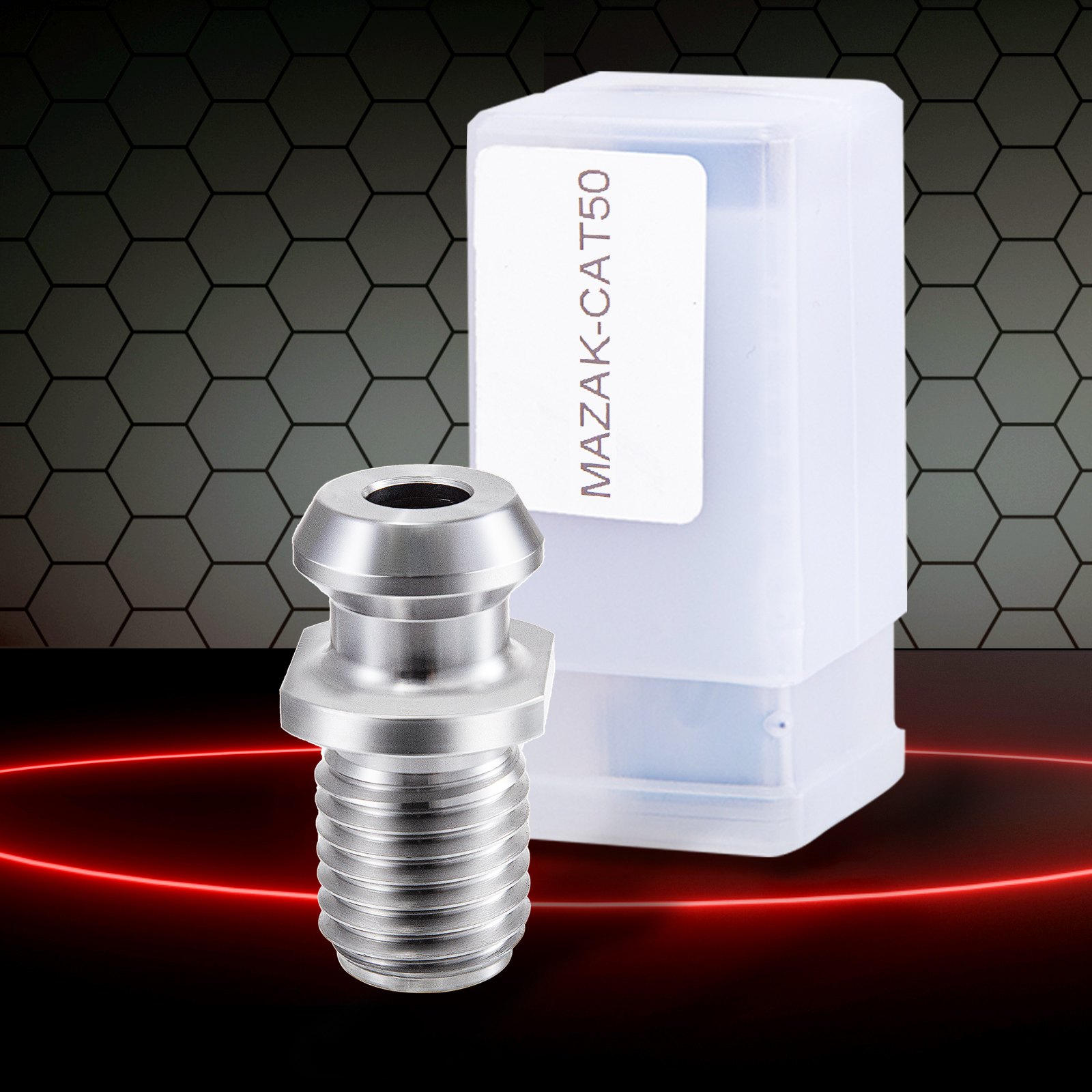 VEVOR Pull Stud, 11pcs Rigid Retention Knobs CAT 40, 90 Degree Knob with Stud, 3.35” Retention Tool, Made of 20CrMnTi for HAAS CNC Tool Holder Mitsubishi Toshiba Daewoo OKK Kitamura Kira Kia, etc.